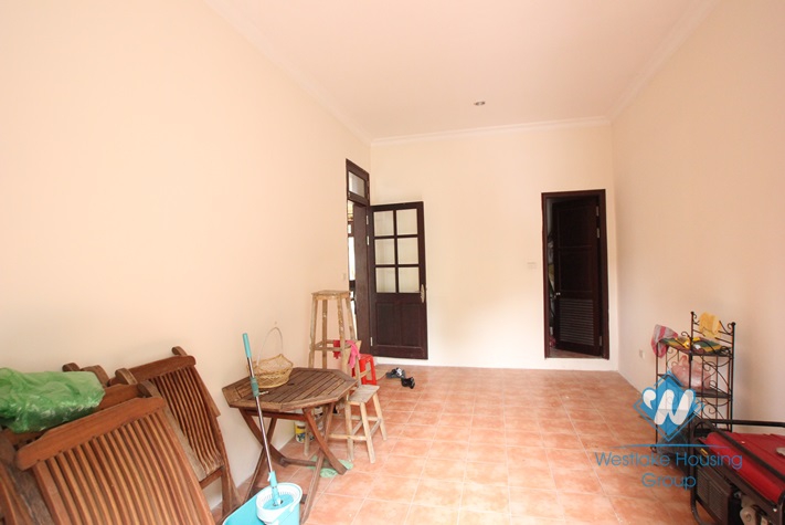High quality house for rent with garden around in Ciputra area, Tay Ho District, Ha Noi